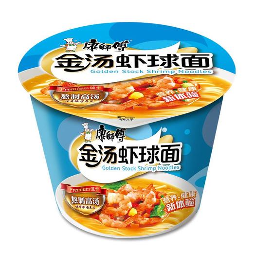 康师傅金汤虾球面（109g/桶） 商品图0