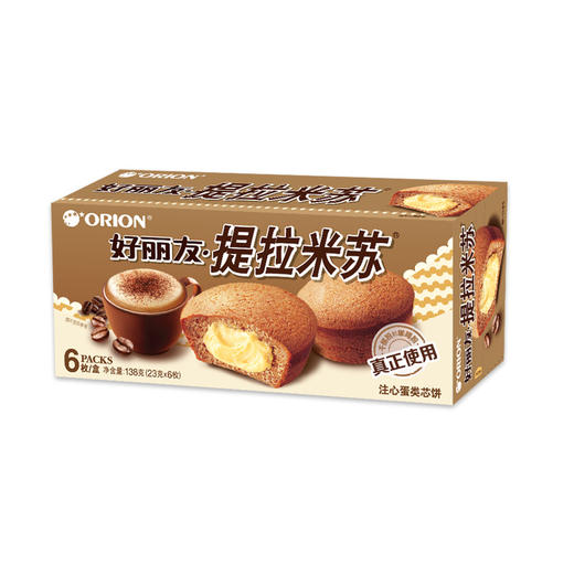 好丽友提拉米苏6枚（138g/盒） 商品图0