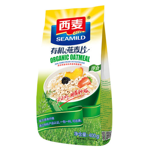 西麦有机燕麦片400g（0300228） 商品图0