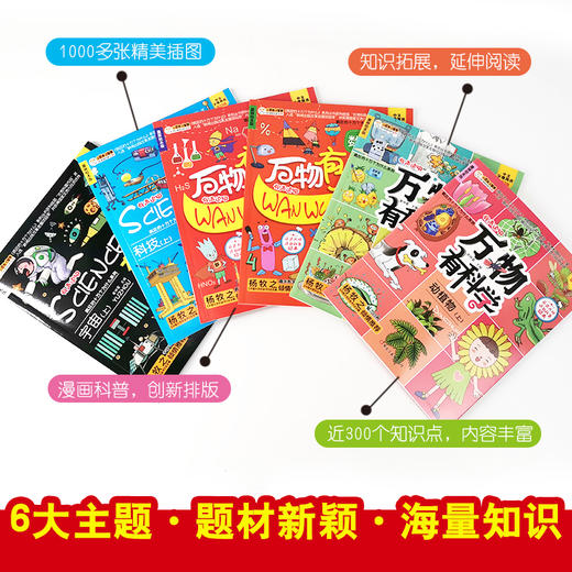 《万物有科学》全12册 6-12岁原创科普绘本  有声朗读 商品图3