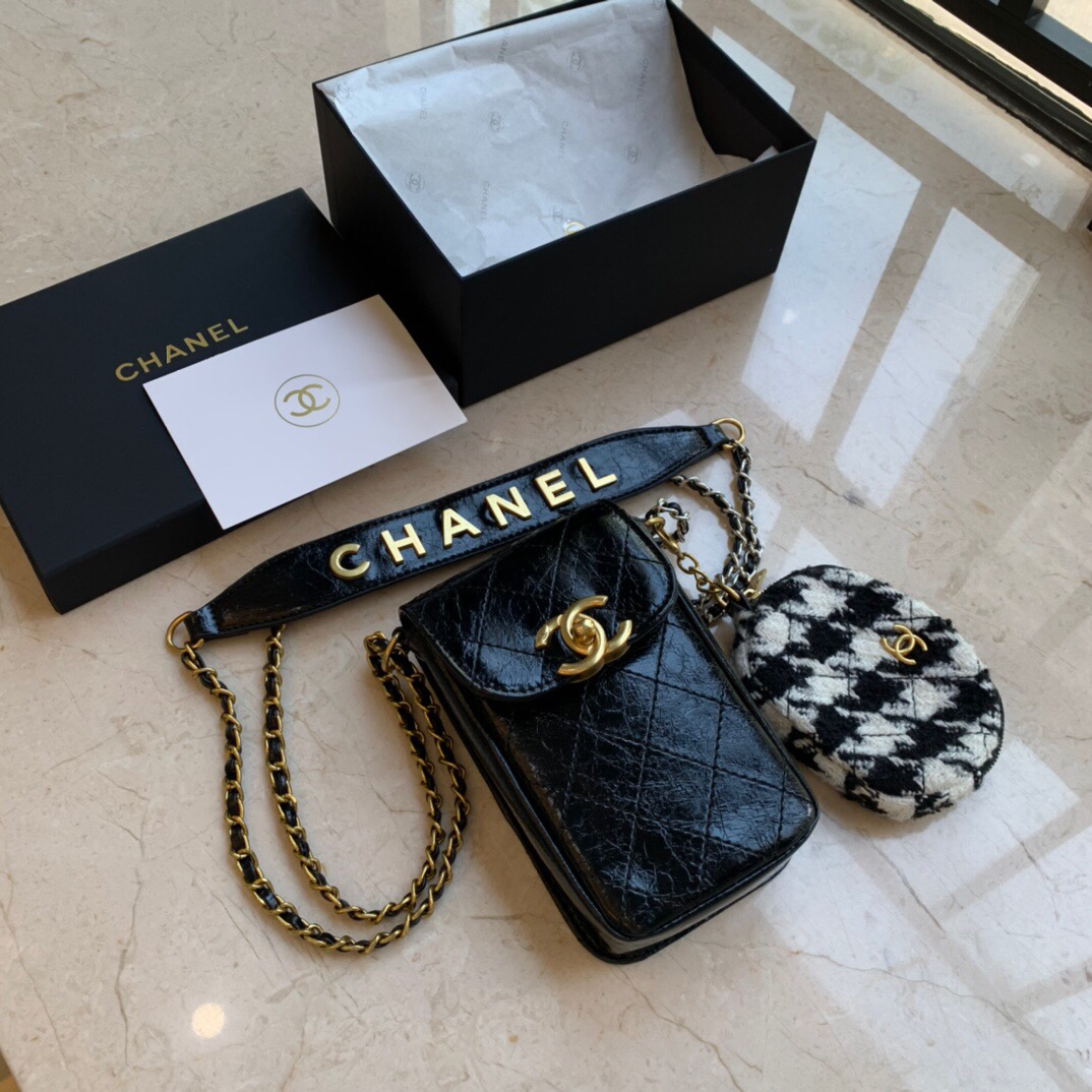 chanel vip gift中古超级赠品手机包 xw00580710c