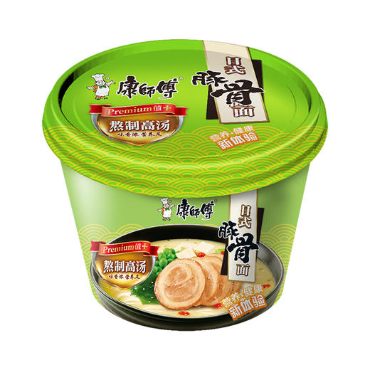 康师傅日式豚骨面（109g/桶） 商品图0