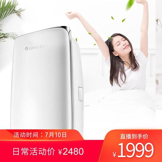 【氧气直购节】格力（GREE）除湿机 抽湿机 除湿器 家用 静音 卧室 20L/D 适用面积50-100㎡ 商品图0