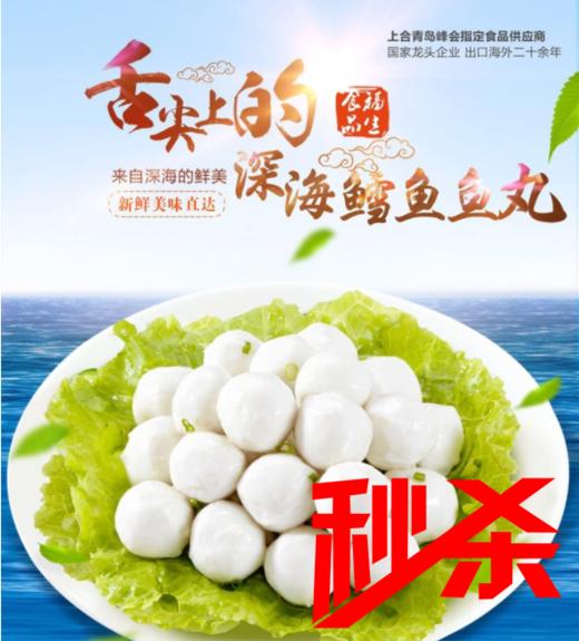 【冻品】深海鳕鱼丸250g/袋 商品图0