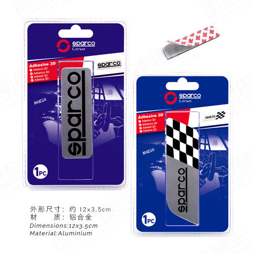 Sparco 车身金属贴 商品图3