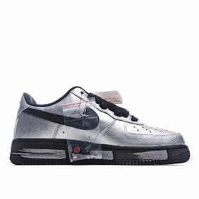 （可刮版本 ） 独家实拍官方谍照正确版 双层可刮 内置全掌气垫 PEACEMINUSONE x Nike Air Force 1 2.0 版本雏菊空军低帮经典百搭休闲运动板鞋