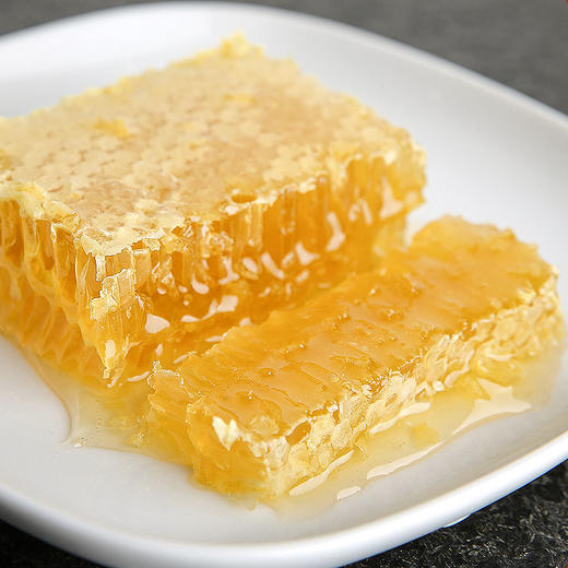 【蜂巢蜜+小秘蜜】蜂之语蜂蜜蜂巢蜜嚼着吃 天然非野生农家自产蜂巢蜂窝 纯正400克 商品图0