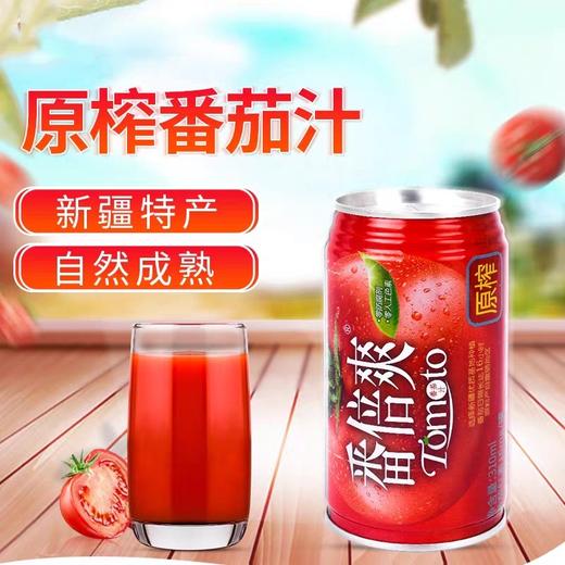  新疆冠农番倍爽番茄汁 310ml*6瓶 商品图0
