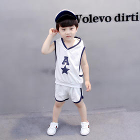 SBL-TCZ810童装背心套装    无袖男童运动衣服