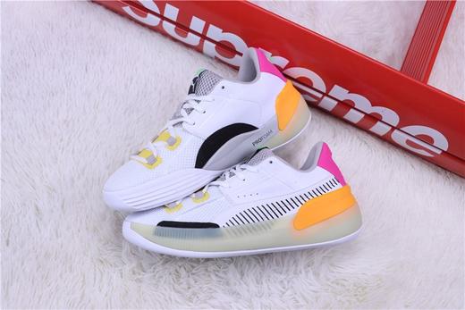 彪马篮球鞋系列】 彪马/PUMA 彪马篮球鞋 白黑黄橙粉 商品图0