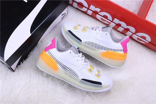 彪马篮球鞋系列】 彪马/PUMA 彪马篮球鞋 白黑黄橙粉 商品图1