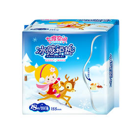 七度空间冰感护垫155mm（18片/包）