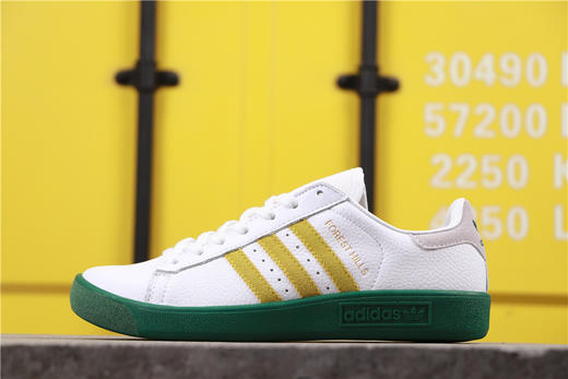 阿迪达斯/Adidas 三叶草板鞋 白黄 货号：CQ2083 尺码：36-44 ❗❗❗ adidas Forest Hills 太空竞赛 三叶草经典款板鞋 滑板鞋 商品图1