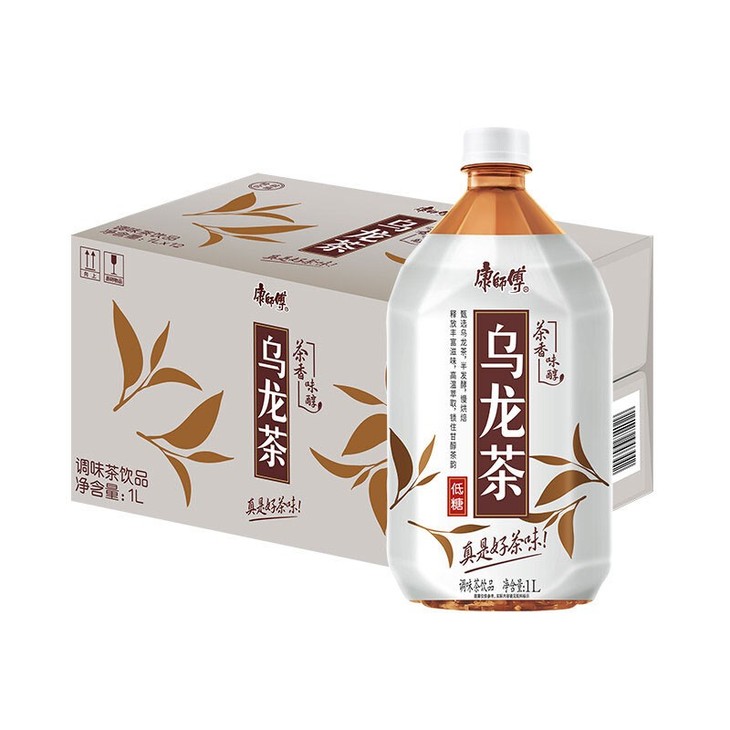 康师傅乌龙茶1l*12瓶