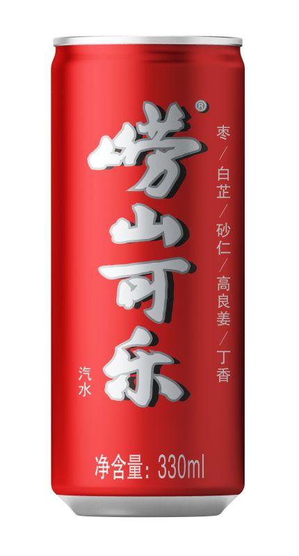 【纤体罐】崂山可乐330ML*24 易拉罐装 商品图0