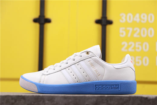 阿迪达斯/Adidas 三叶草板鞋 白黄 货号：CQ2083 尺码：36-44 ❗❗❗ adidas Forest Hills 太空竞赛 三叶草经典款板鞋 滑板鞋 商品图0