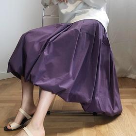 设计感小众花苞裙蓬蓬半身裙