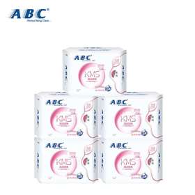 ABC纤薄绵柔夜用280mm*8片卫生巾k12（1004121 ）