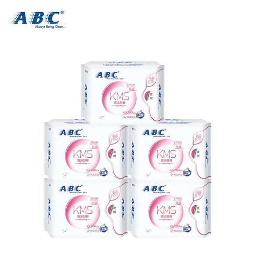 ABC纤薄绵柔夜用280mm*8片卫生巾k12（1004121 ） 商品图0
