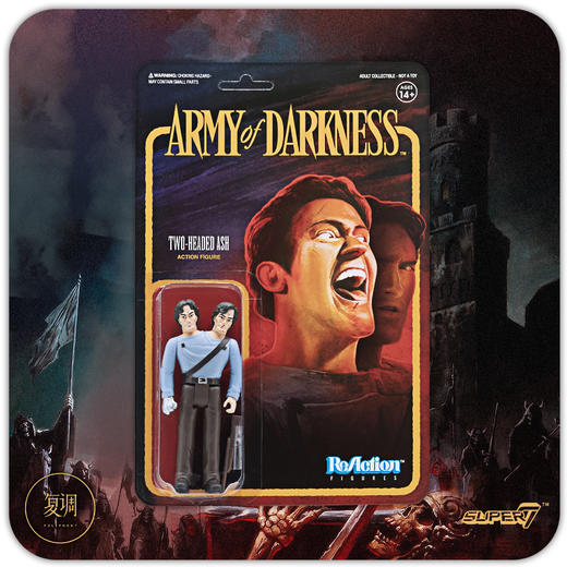 Super7 鬼玩人 Army of Darkness ReAction Figure 复古 挂卡 潮流玩具 摆件 商品图8