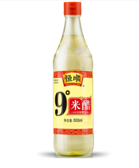 恒顺9度米醋500ml