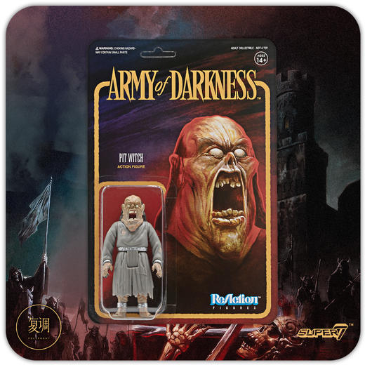 Super7 鬼玩人 Army of Darkness ReAction Figure 复古 挂卡 潮流玩具 摆件 商品图7