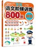 学前语文阶梯训练800题 拼音 童心 幼儿园幼小衔接学前拼音基础教材天天练本一年级小学生语文纯拼音课外阅读故事书启蒙拼读手册 商品缩略图0