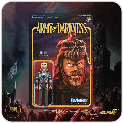 Super7 鬼玩人 Army of Darkness ReAction Figure 复古 挂卡 潮流玩具 摆件 商品图4
