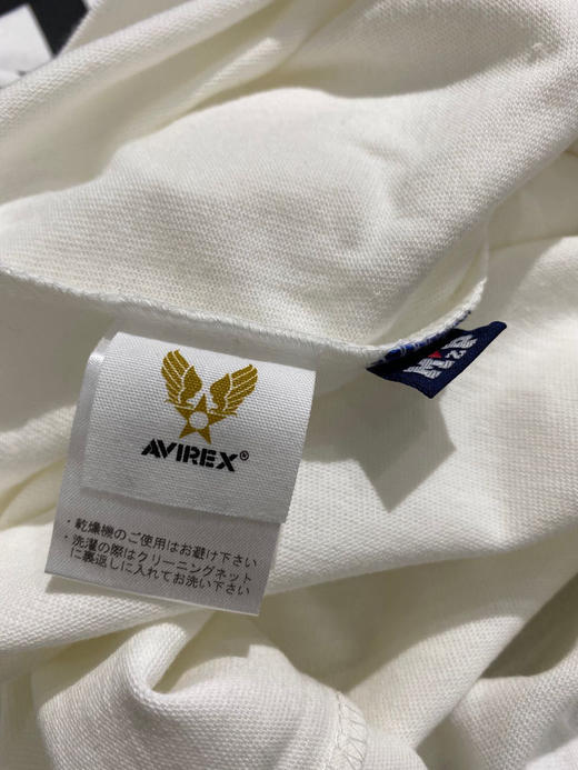 Avirex秋冬潮搭内搭字母长袖T恤！标全保真！ 商品图7