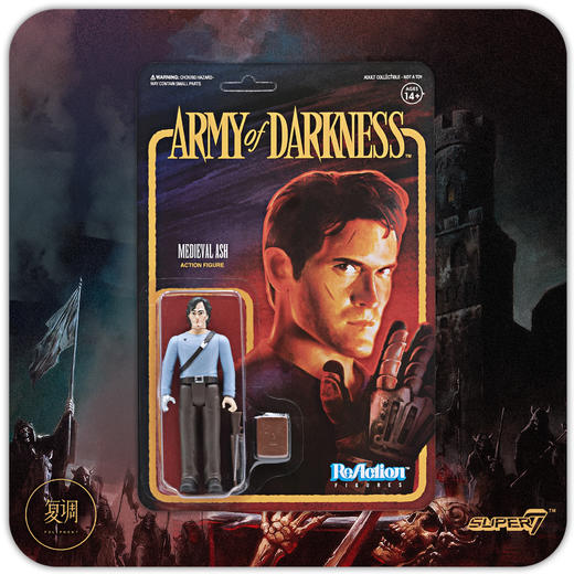 Super7 鬼玩人 Army of Darkness ReAction Figure 复古 挂卡 潮流玩具 摆件 商品图6