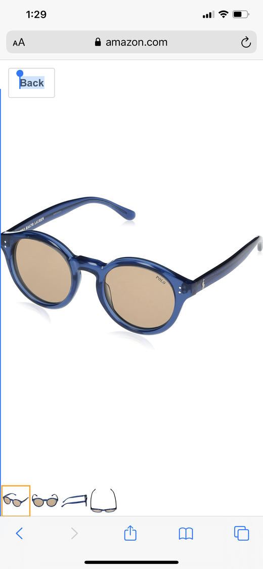 孤品Polo 2020新款太阳镜女款 透明框 果冻色正品保真 商品图7