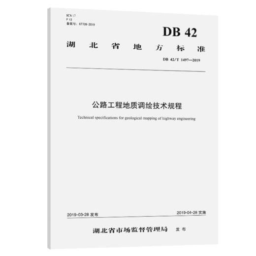 公路工程地质调绘技术规程（DB 42/T 1497—2019） 商品图4