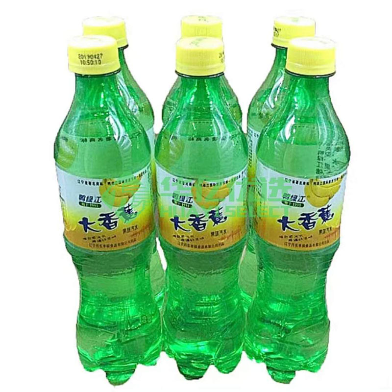 鸭绿江大香蕉果味汽水550ml12瓶一提