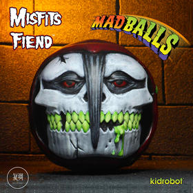 Kidrobot Misfits乐队 The Fiend Madballs Horrorballs 潮流玩具 摆件