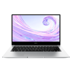 华为(HUAWEI) MateBook D 14英寸全面屏轻薄笔记本电脑便携超级快充(AMD锐龙5 4500U 16+512GB)银