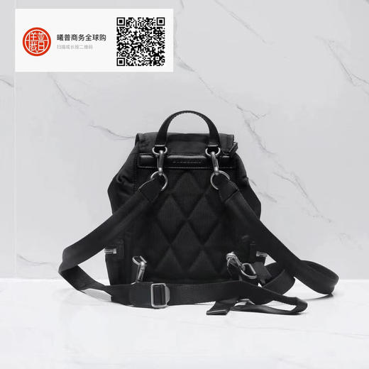 Burberry 战马LOGO背包黑色 16x11x26cm Ed7-13x1.2 包包女款 商品图2