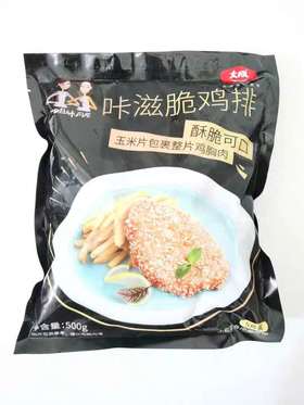 大成咔滋脆鸡排500g*1袋（新货）(0800285)