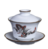 汝窑三才盖碗茶杯泡茶大号单个复古陶瓷茶具功夫茶碗月白色家用 商品缩略图1