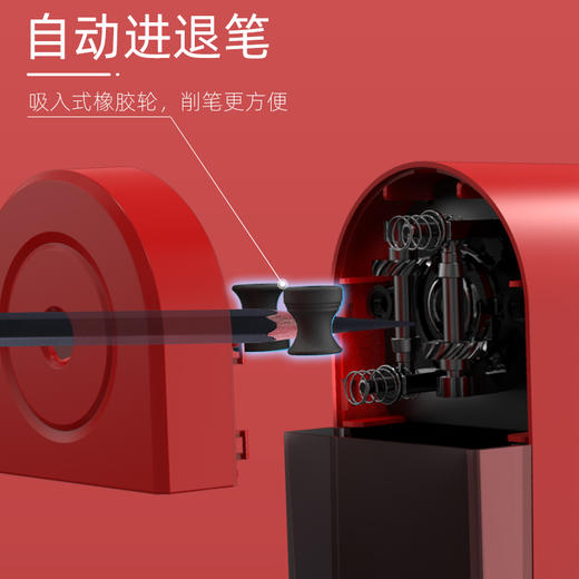 天文手摇素描卷笔刀小型便携美术专用转笔刀 商品图2
