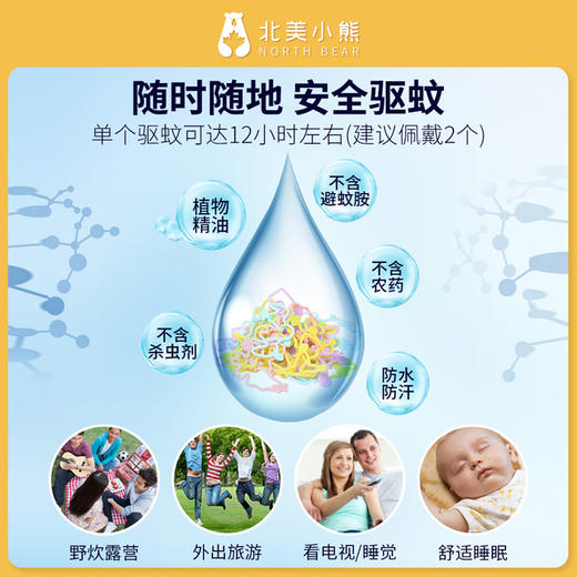 金鸟驱蚊芳香手环 2包装 商品图2
