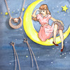 银千惠/星月小众设计纯银项链女简约冷淡风星星月亮新款礼物送女友 商品缩略图4