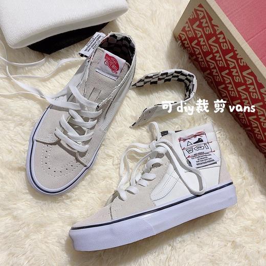 Vans新款DIY裁剪系列男女鞋 黑色 白色‼️  尺码：35-44 商品图1