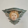 Vintage手绘陶瓷天使墙壁托 商品缩略图0
