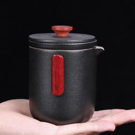 便携旅行茶具套装支持定制日式简约收纳袋过滤随身泡茶快客杯组 商品图1
