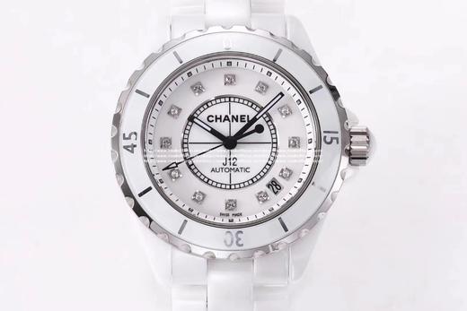 KOR 厂出品 韩版CHANEL J12香奈儿INTENSE 重置加强版，采用和正品一致的最新技术，韩国进口陶瓷加工设备，和正品一致的钢化精密陶瓷，整表和正品颜色完全相同。附带正品代购，整套包装，十年 商品图6
