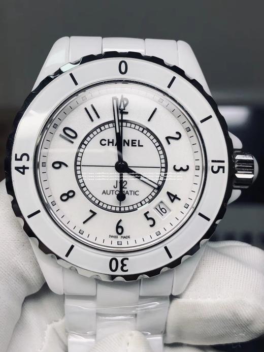 KOR 厂出品 韩版CHANEL J12香奈儿INTENSE 重置加强版，采用和正品一致的最新技术，韩国进口陶瓷加工设备，和正品一致的钢化精密陶瓷，整表和正品颜色完全相同。附带正品代购，整套包装，十年 商品图8