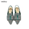 westory平底蝴蝶结百搭凉鞋W282H60231 商品缩略图0