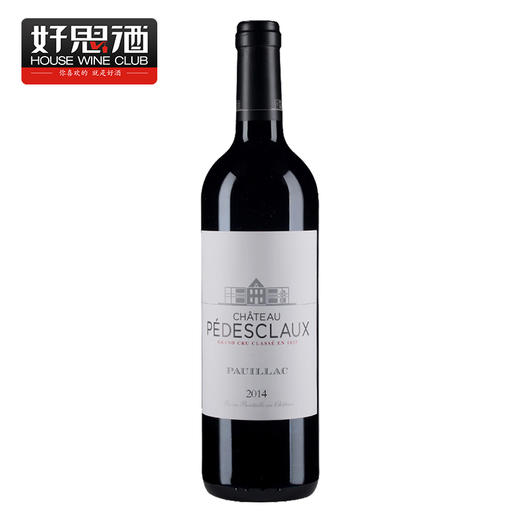 【1855年五级庄】Chateau Pedesclaux/法国原装进口列级名庄2014红葡萄酒 商品图0