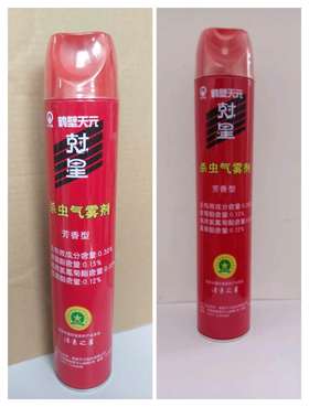 鹤壁天元芳香香型杀虫气雾剂750ml香型*1瓶(1002759)