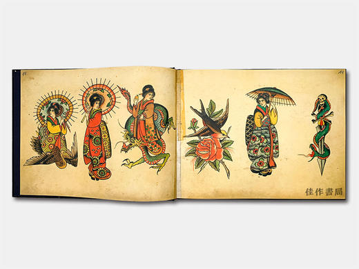 Christian Warlich: Tattoo Flash Book 文身 商品图2